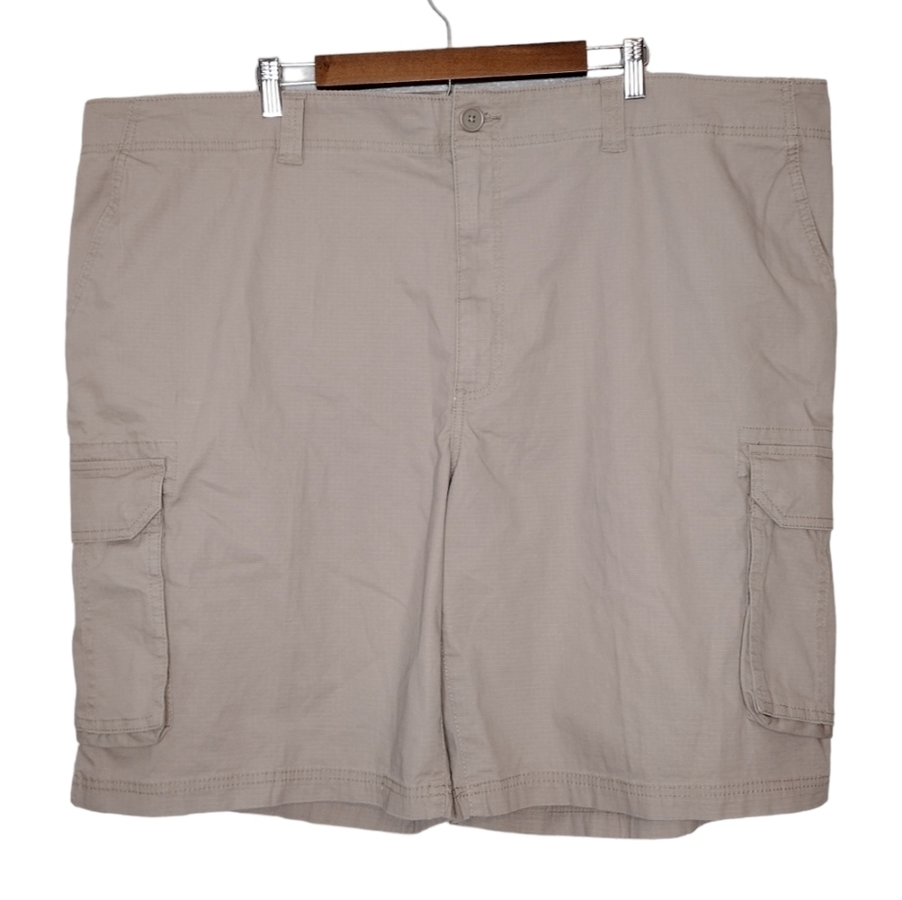 NWT True Nation Strength Khaki Men's Cargo Shorts